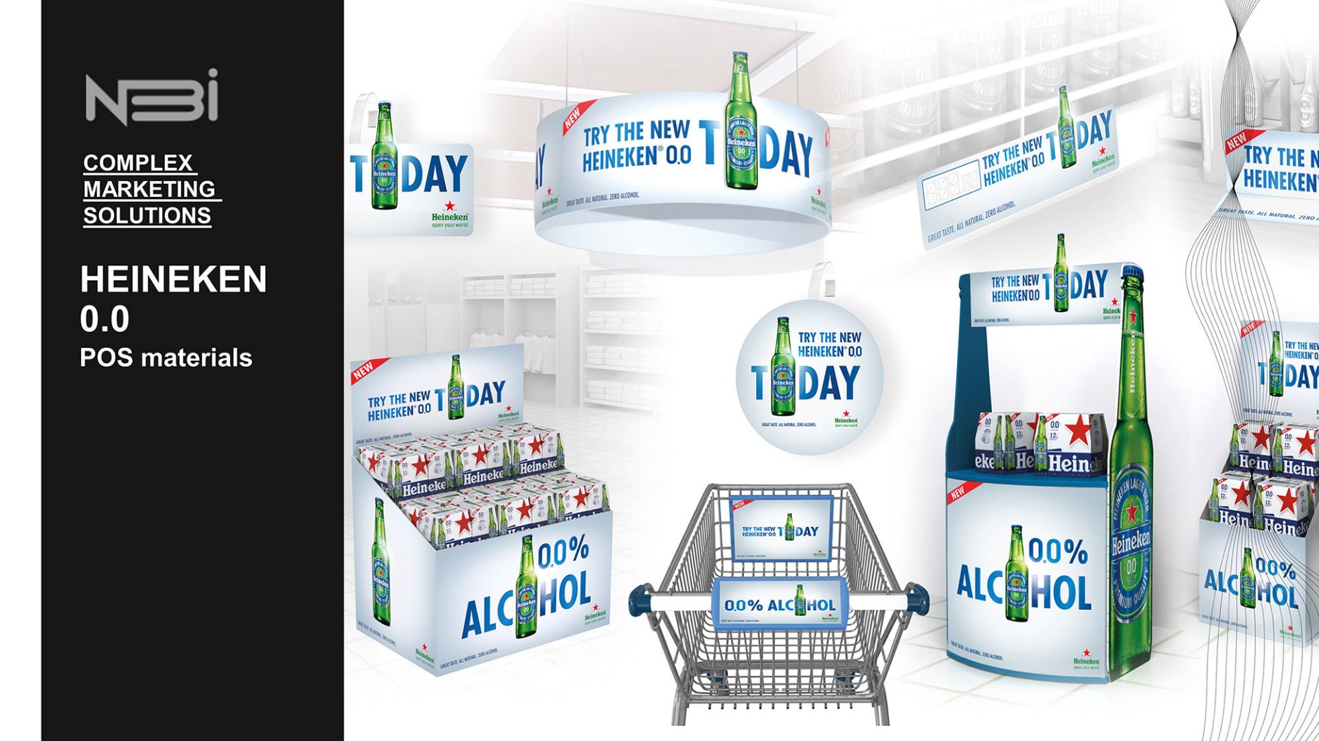 POS Материалы ПОСМ для On Trade, паллетная декорация, паллетный дисплей, воблер для магазинов и супермаркетов в Питере