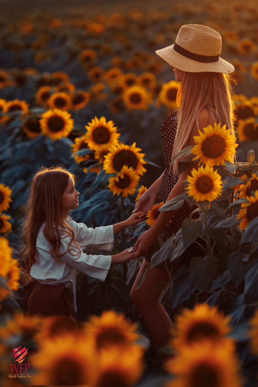 съемка в подсолнухах