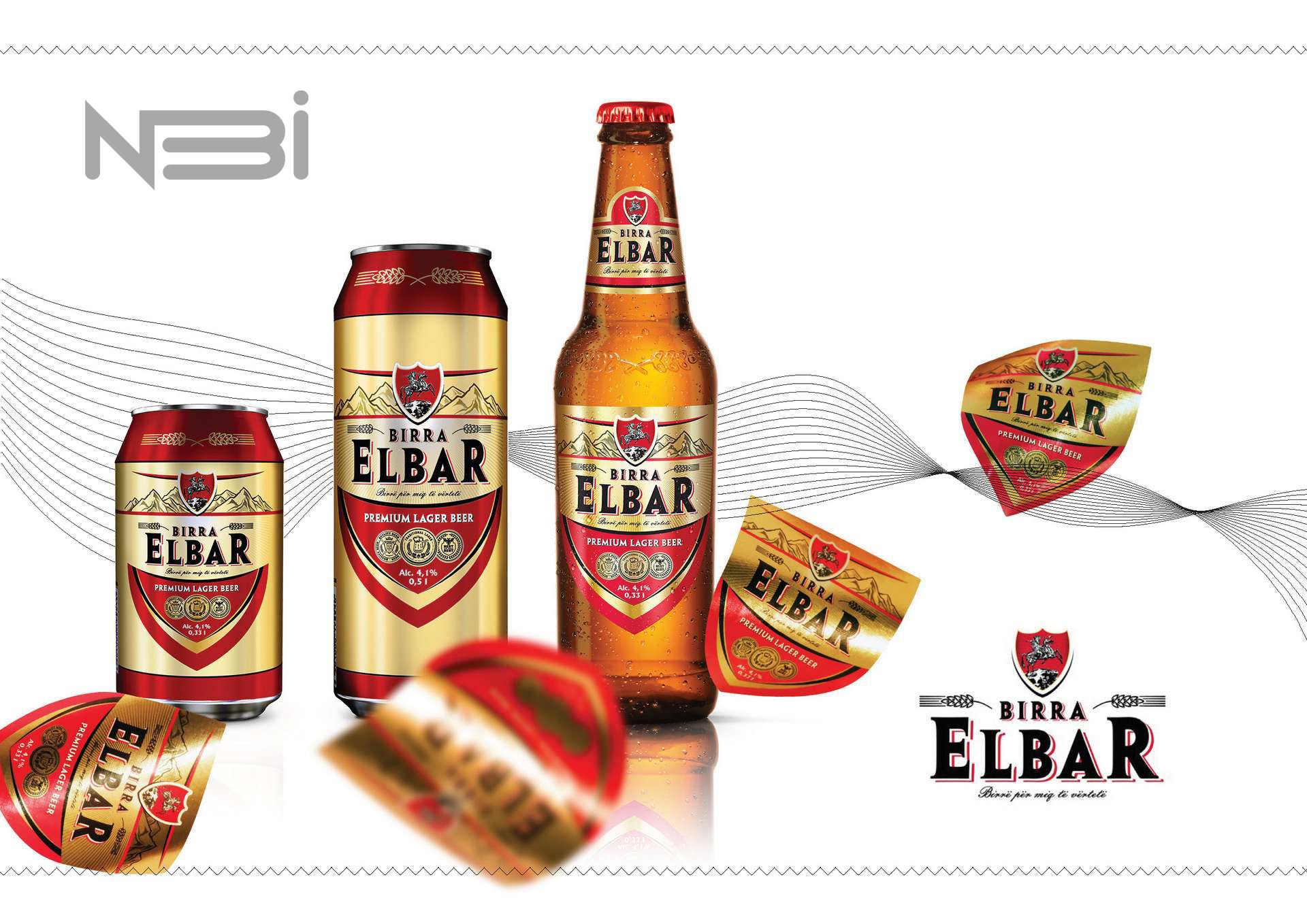 Заказать разработку фирменного стиля и логотипа для компании Elbar