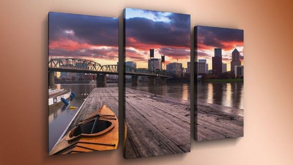 печать на холсте