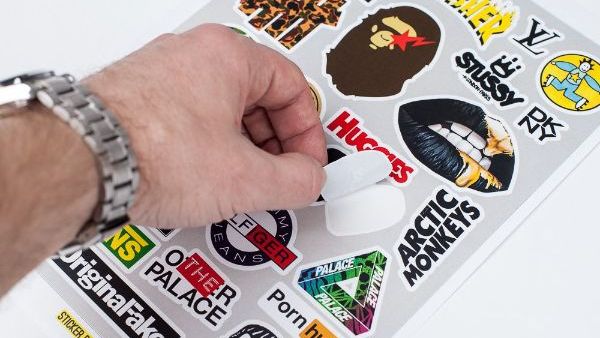 печать стикеров