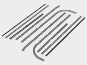 Комплект направляющих и угловых стоек