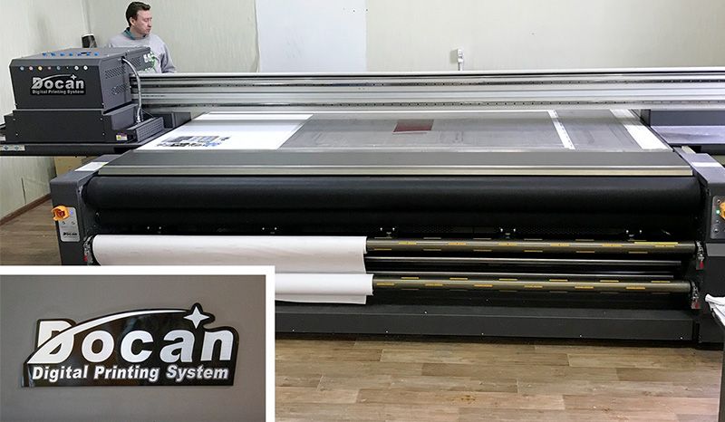 печатный Уф станок, UV printing machine