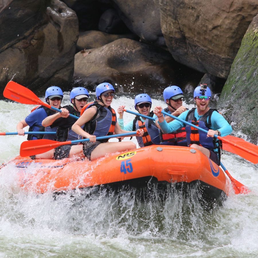 MICE - тимбилдинг - сплав по реке