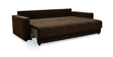 Диван прямой Голд в разложенном виде