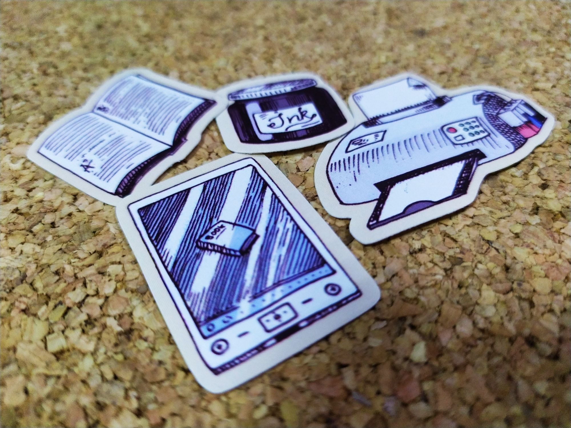 Фигурная резка наклеек