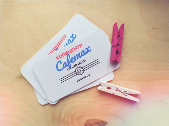 Визитки со скруглением