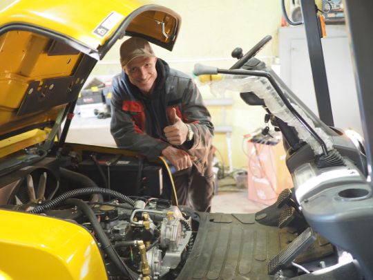 ремонт вилочного погрузчика