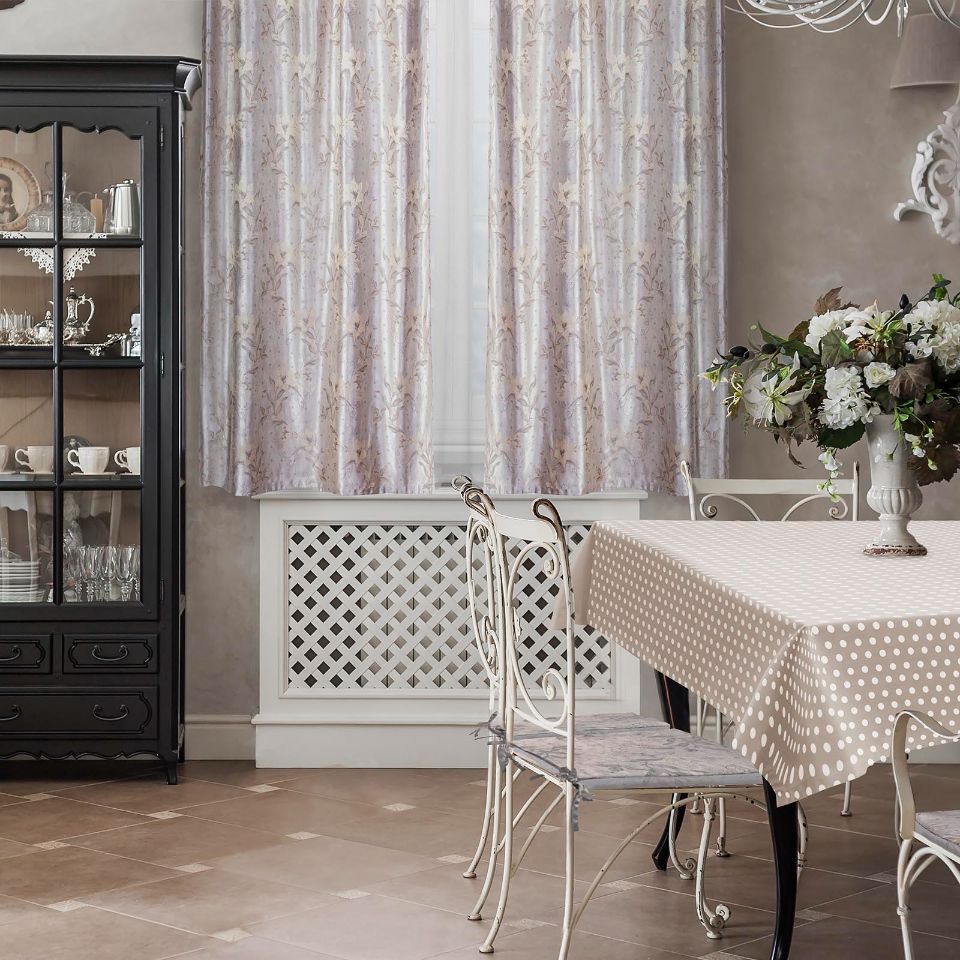 Кухонные портьеры: Нарцисс