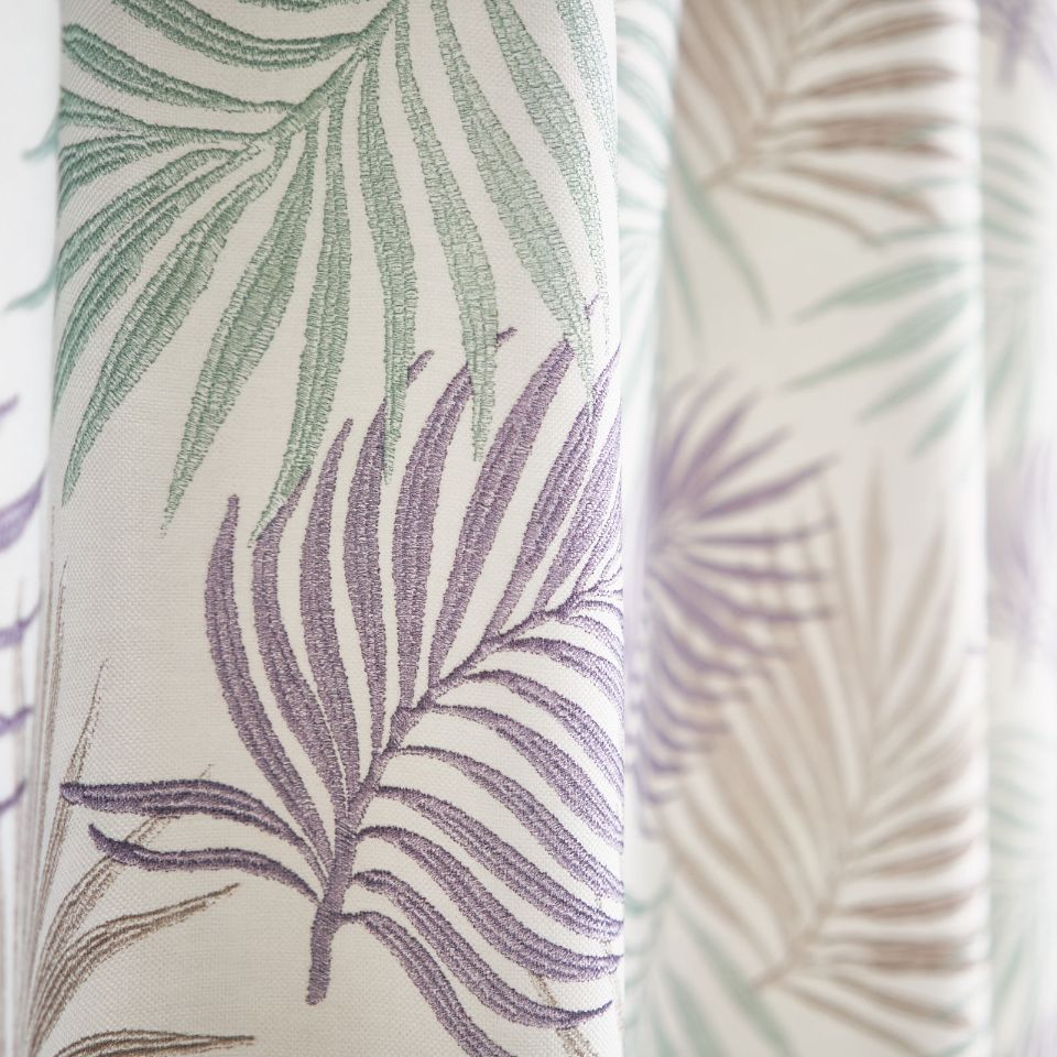 Жаккард-печать двусторонний Пальма