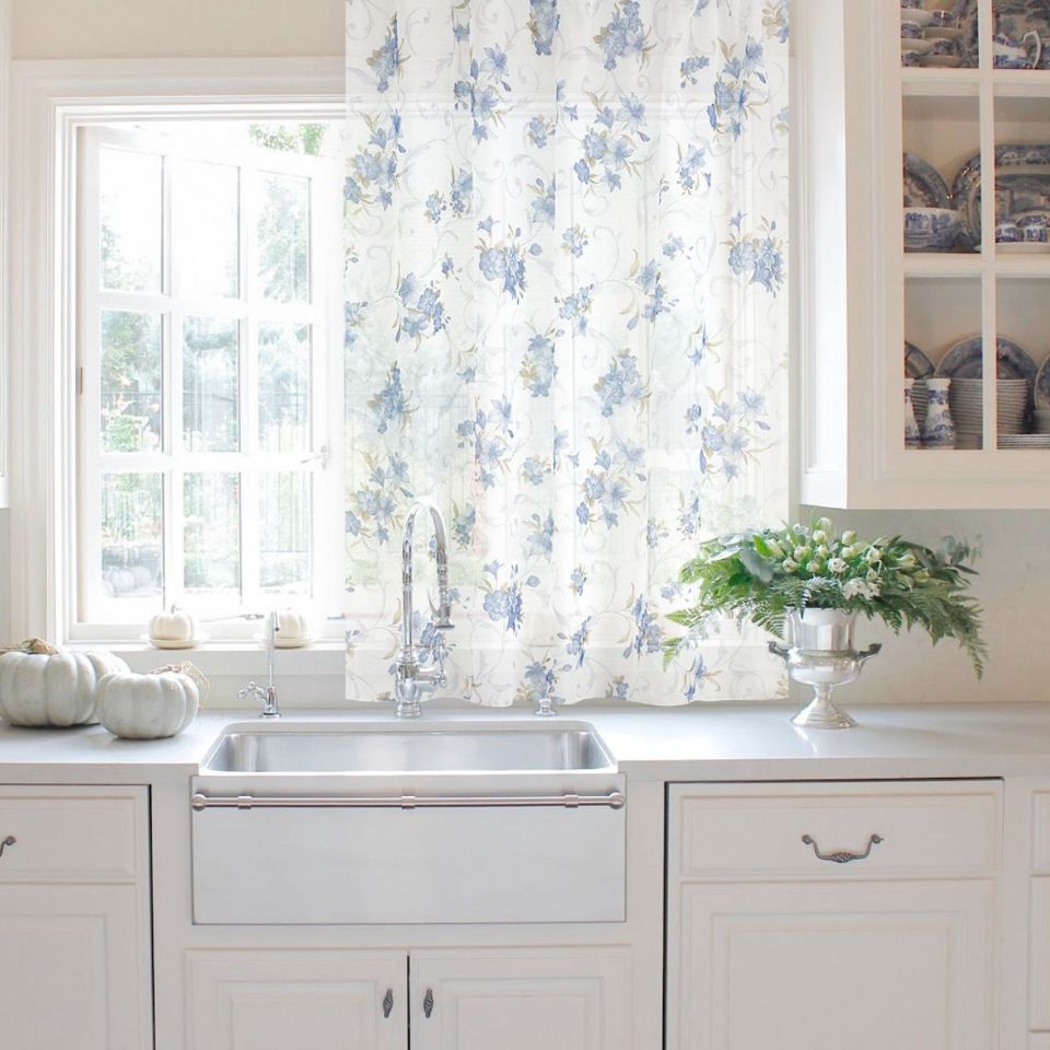 Тюль для кухни