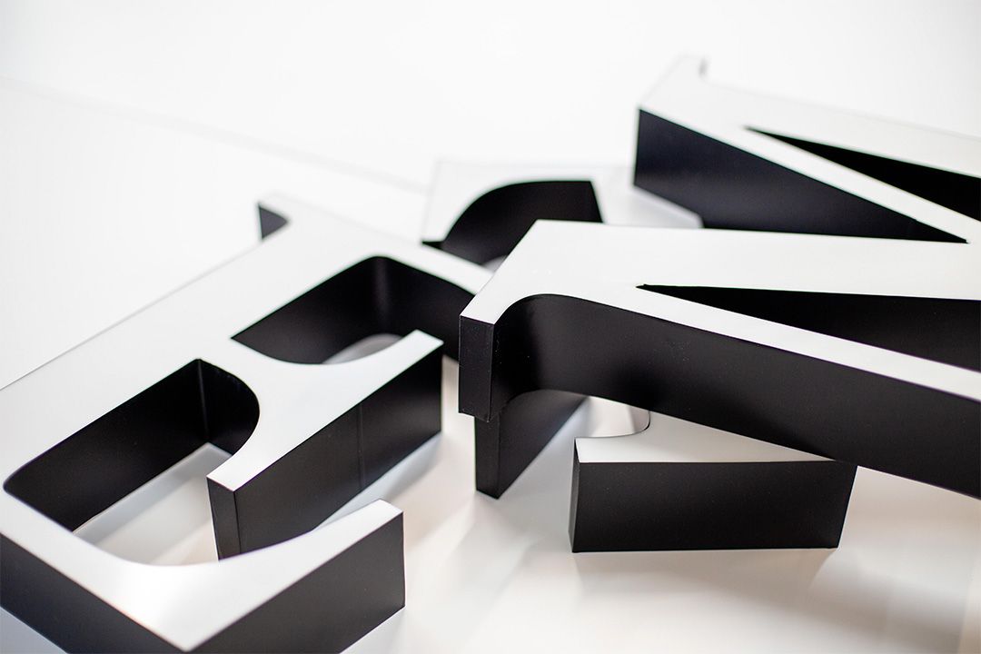 объёмные буквы