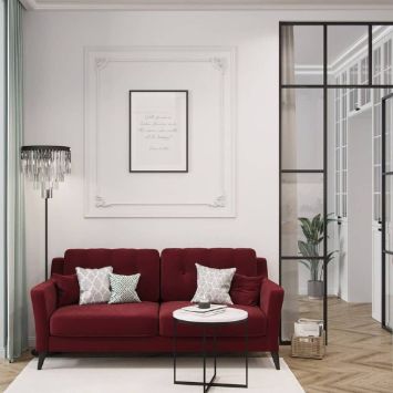 Белая угловая кухня 5  