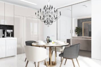 Крупногабаритная кухня-гостиная 4