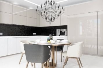 Крупногабаритная кухня-гостиная 2