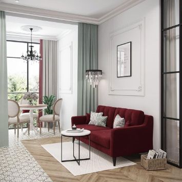 Белая угловая кухня 4 