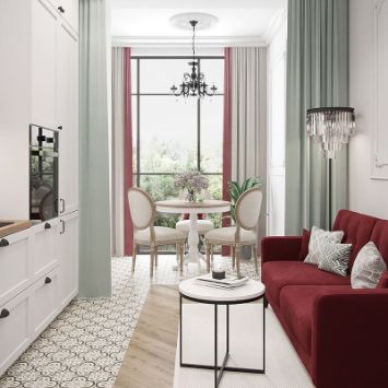 Белая угловая кухня 3 