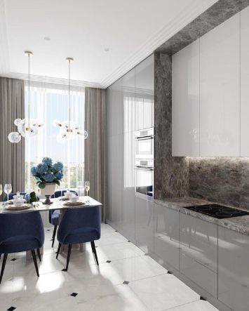 Кухня и гостиная 1