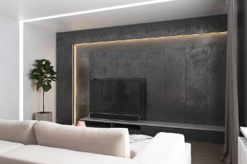 Крупногабаритная кухня-гостиная 8