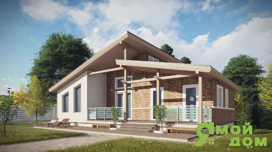 Одноэтажные каркасные дома ранчо