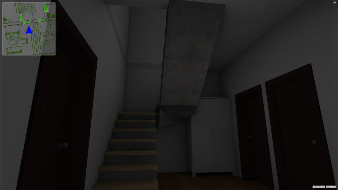 BIM модель вид дома 3 Стоун Дом