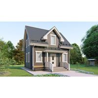 Уютный каркасный дом