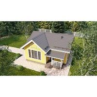 Дачный дом Лазурный один