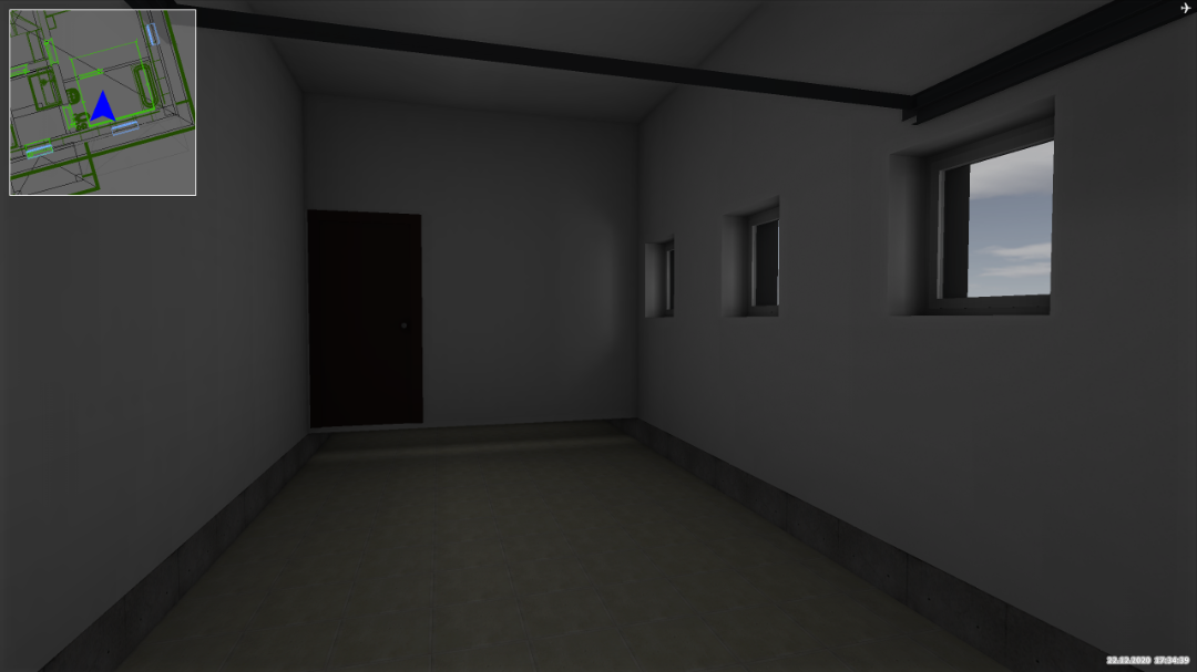 BIM модель вид дома 1 Стоун Дом