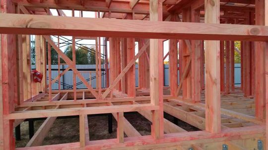 усиленное перекрытие в каркасном доме