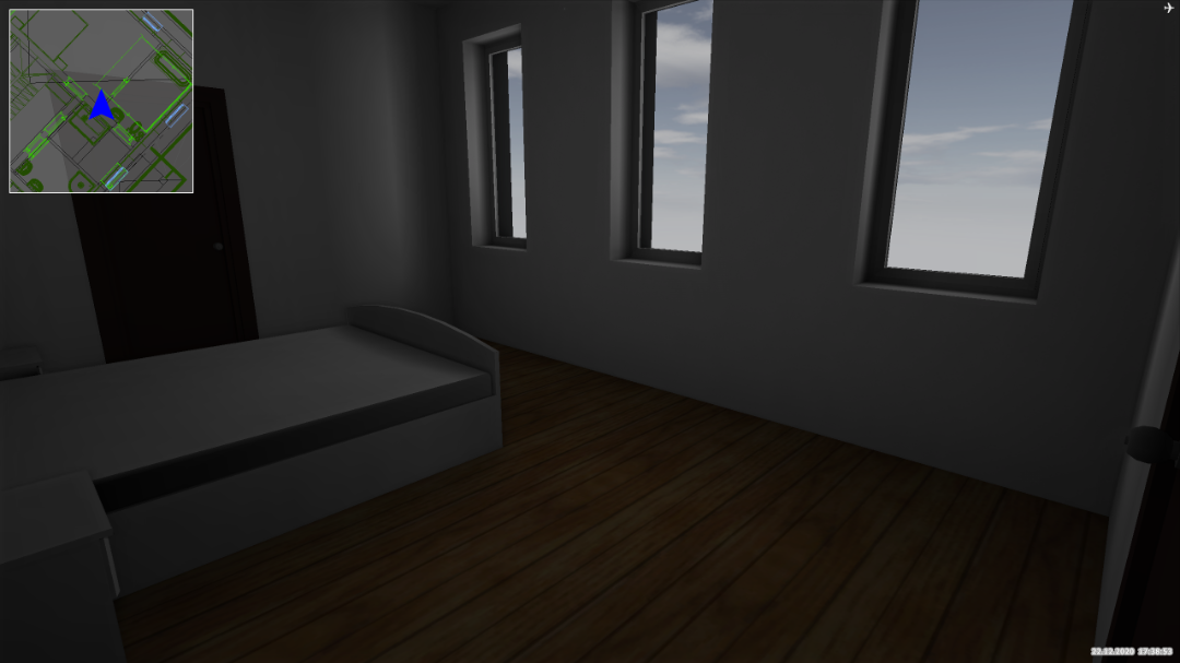 BIM модель вид дома 7 Стоун Дом