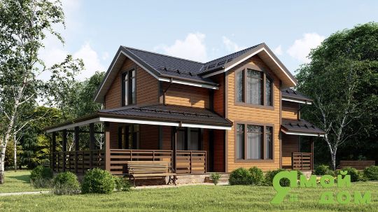 Дом каркасный постоянного проживания Усадьба