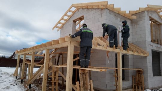 тонкошовная кладка для стен из газобетона