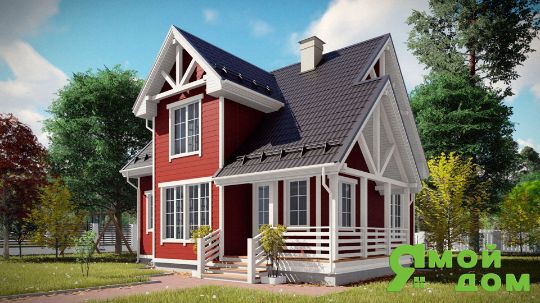 Лучшие каркасные дома Сказка