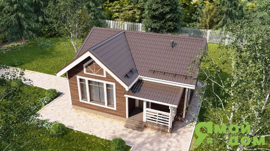 Проекты дачных домов лазурный