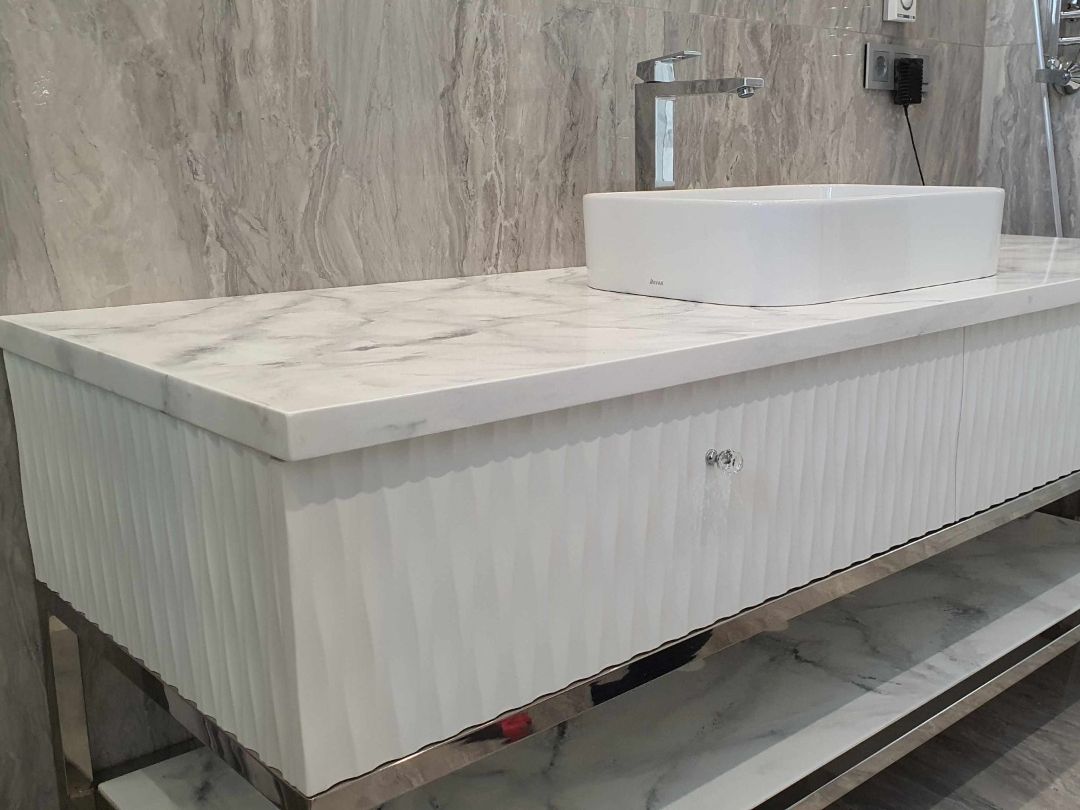 мебель для ванной комнаты на заказ по дизайн проекту