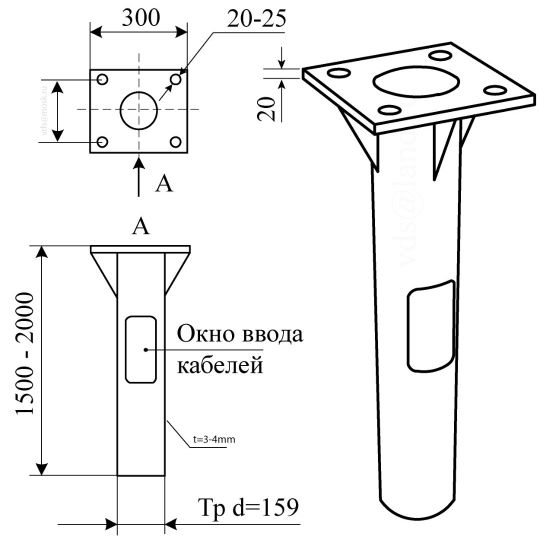 закладная деталь в бетон