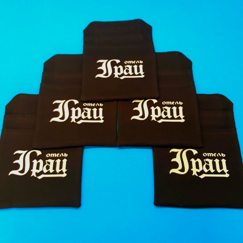 печать логотипа на сумках