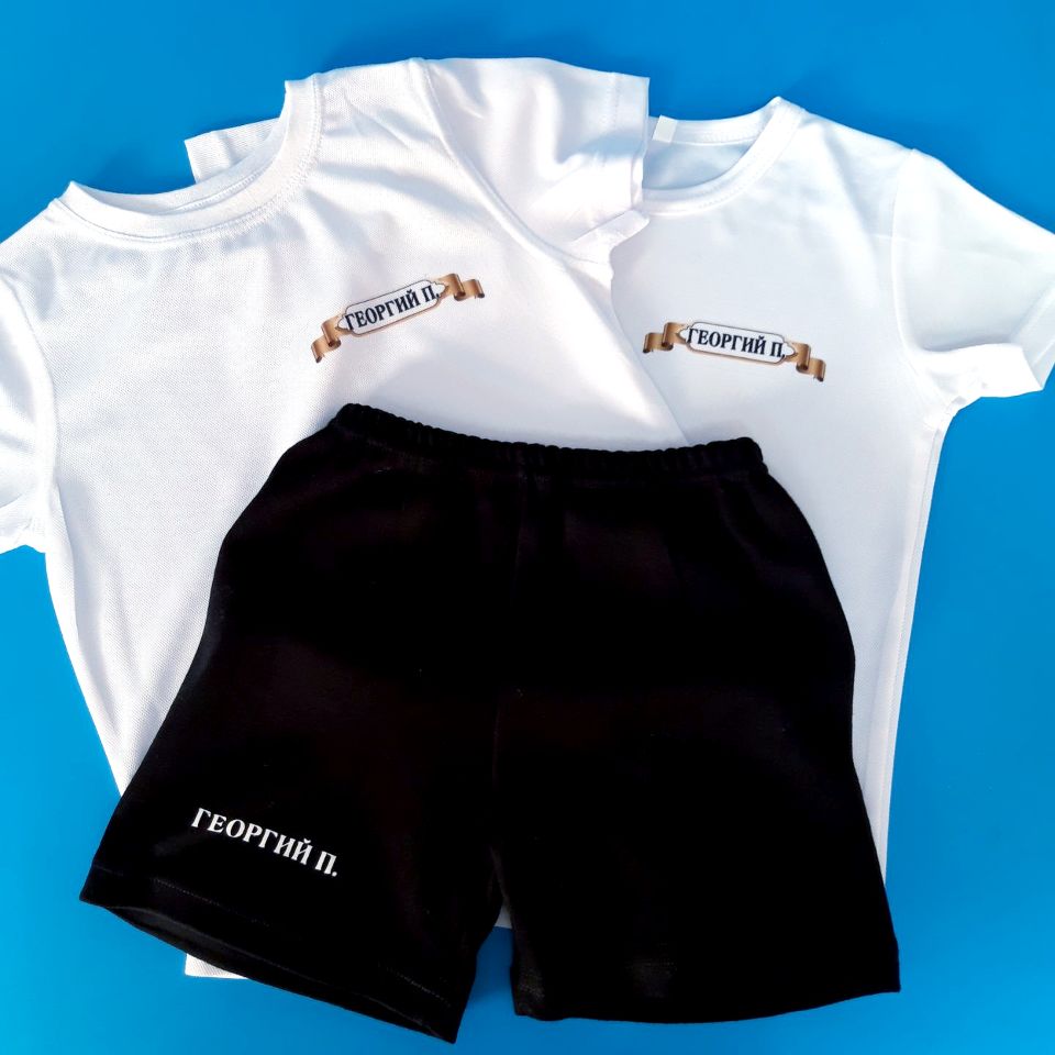 Печать на шортах и футболках