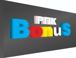 Объёмные световые буквы на подложке