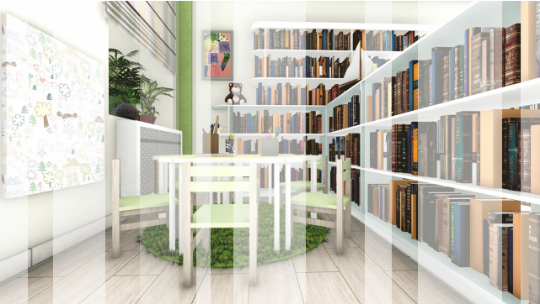 Оснащение модельной библиотеки в г.Пошехонье