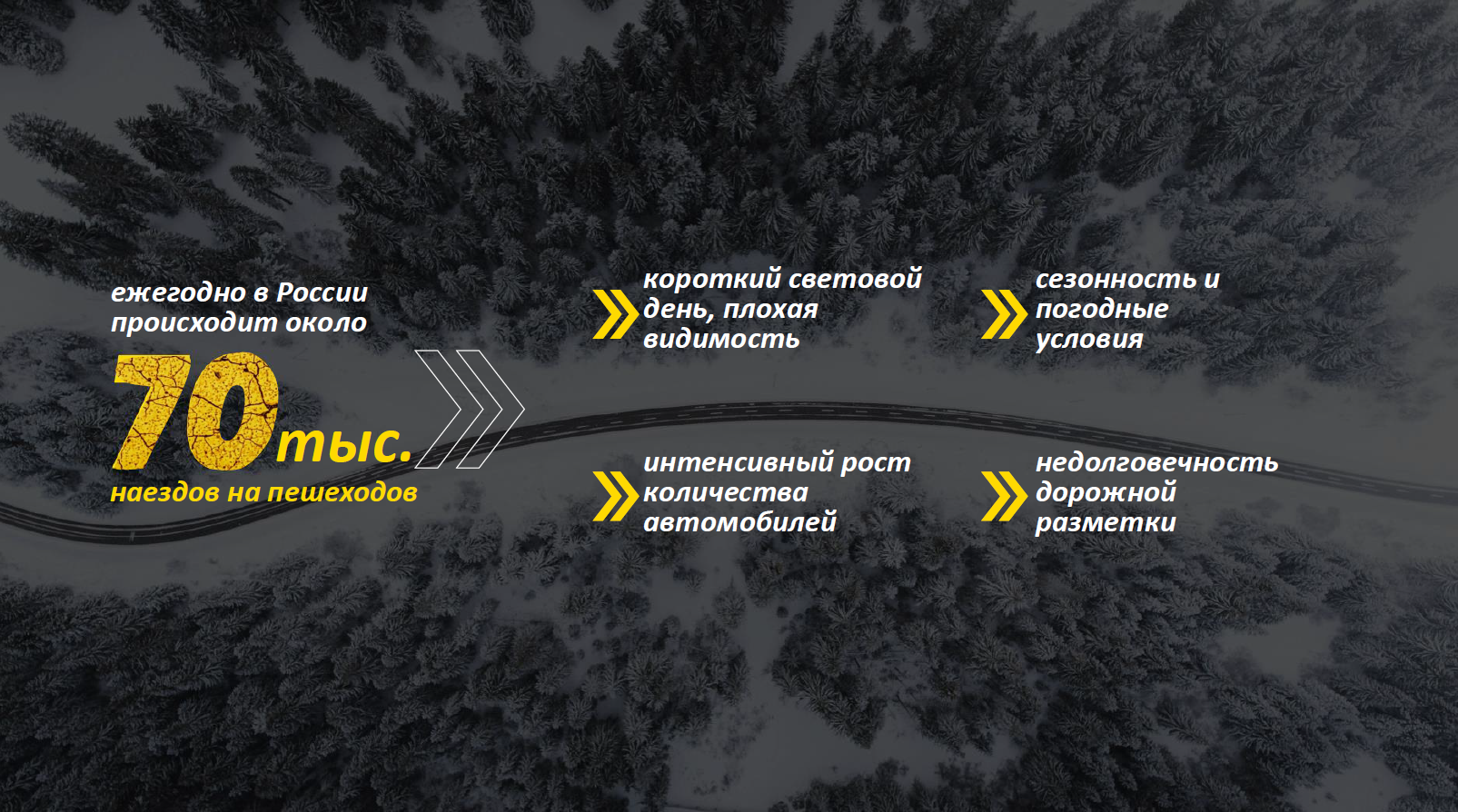 Проекционный пешеходный переход 1