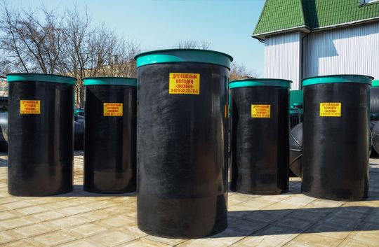 дренажный колодец экопан