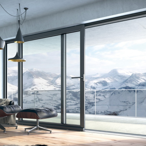 Раздвижные портальные двери