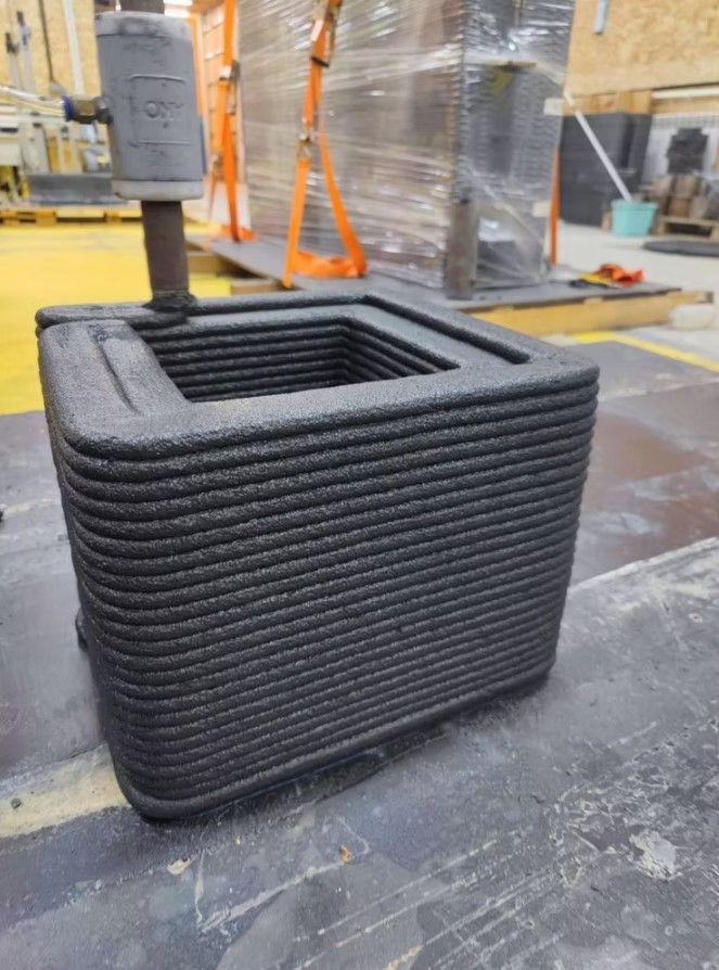 3D печатный дом из геополимера