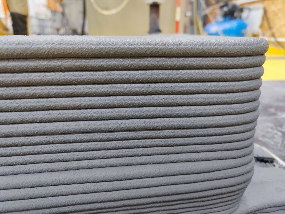 3D печатный дом из геополимера