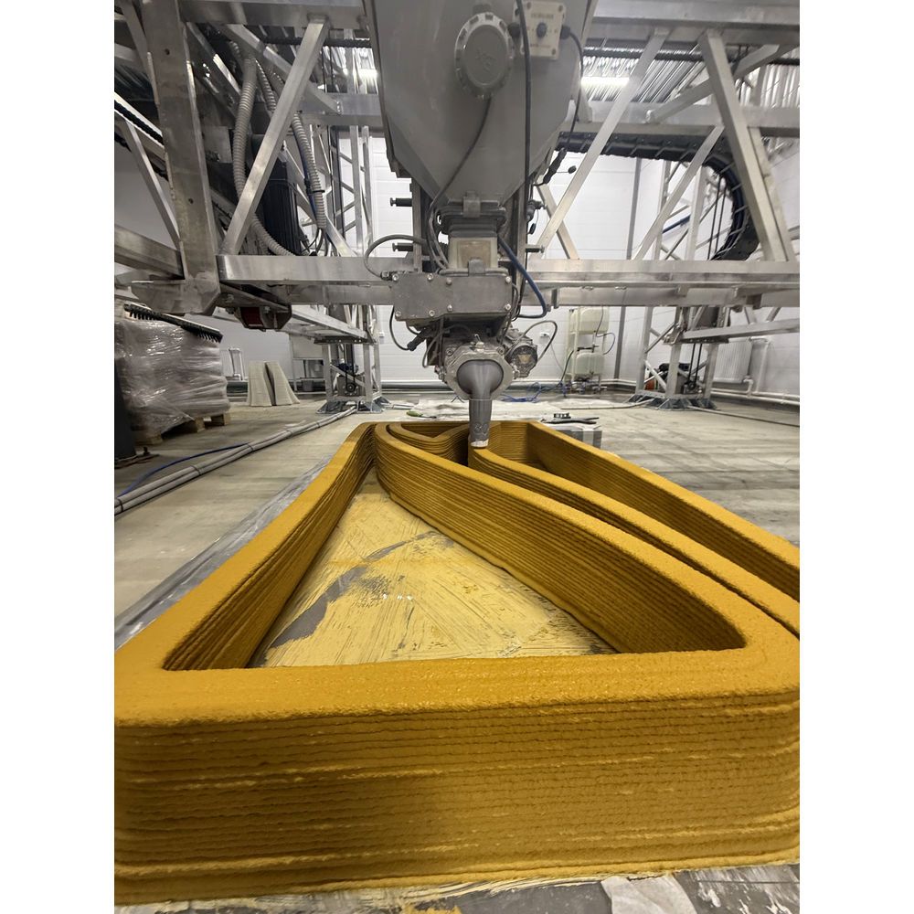 3D печатный дом из геополимера