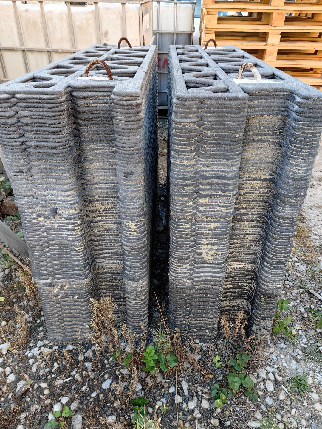 3D печатный дом из геополимера