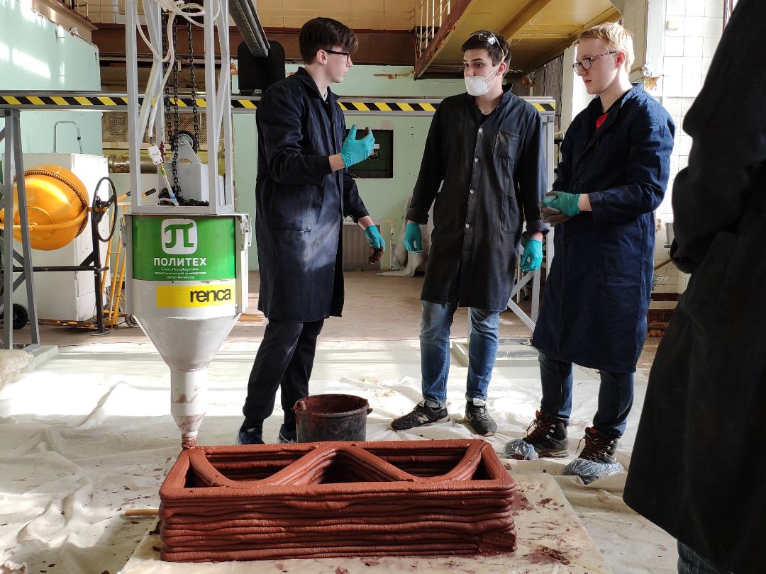 3D печатный дом из геополимера