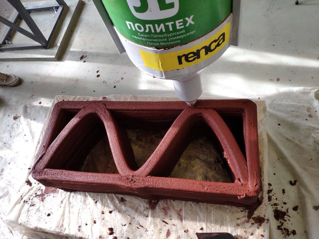 3D печатный дом из геополимера