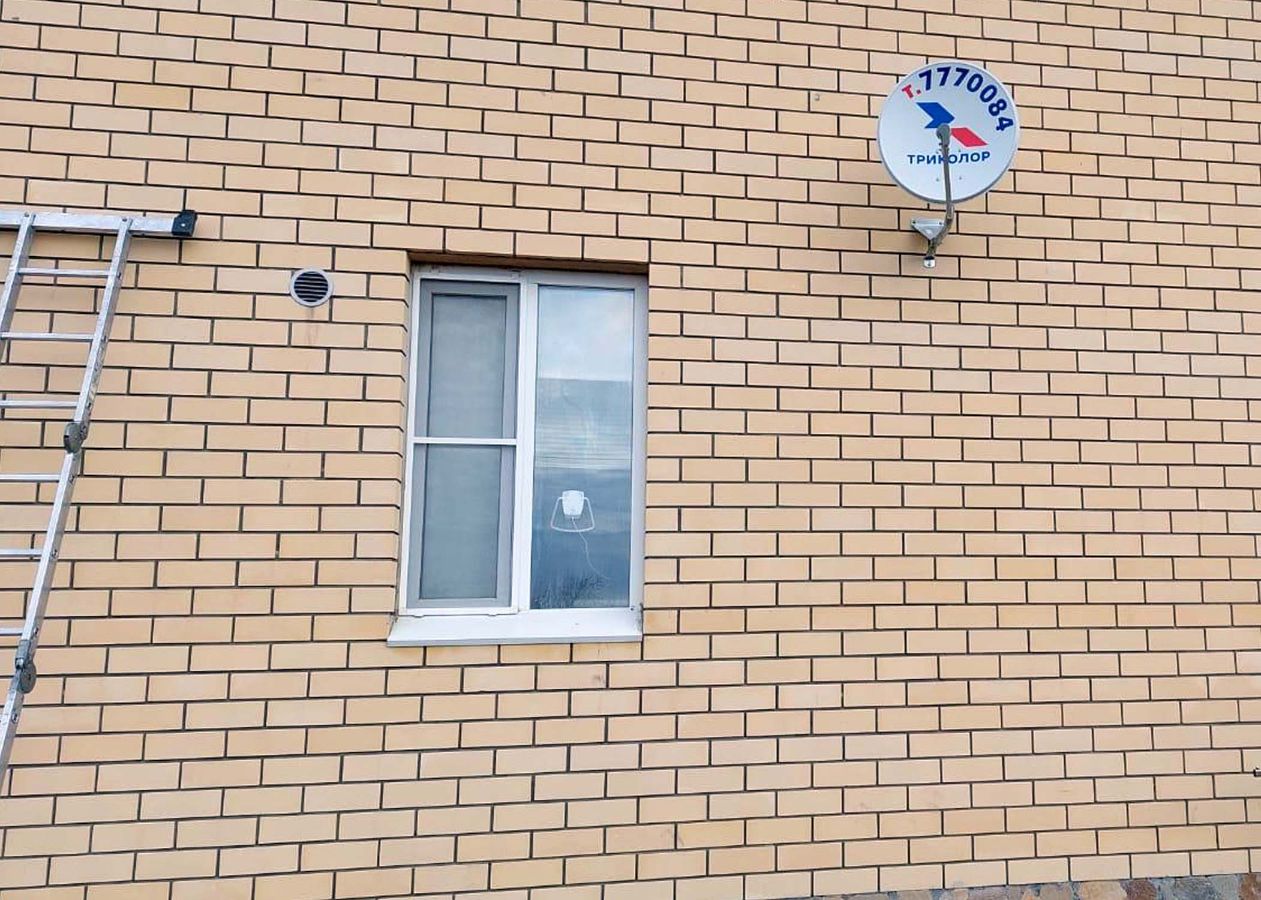 Установка спутникового телевидения Триколор в загородных домах